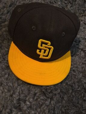 New Era Two-Tone Brown and Yellow 9FIFTY Snapback